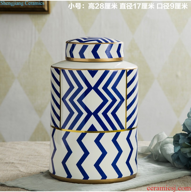 Restore ancient ways the general tank storage tank of pottery and porcelain household soft adornment creative furnishing articles example room sitting room decoration decoration