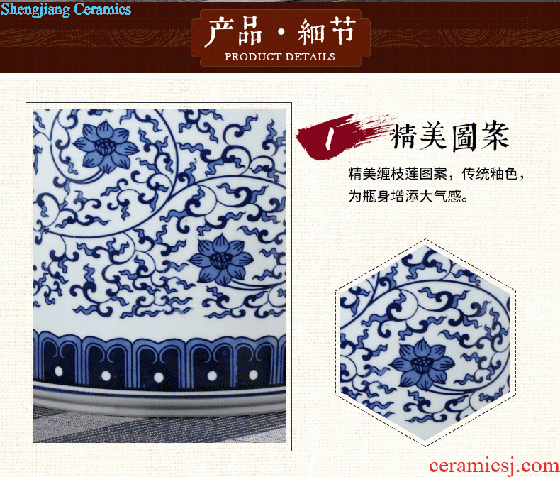 Caddy ceramic storage tanks large household seal furnishing articles bread seven pu 'er tea pot of tea packaging