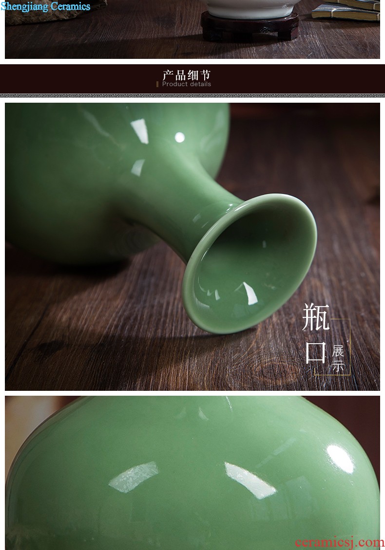 Jingdezhen ceramic hotel 173/living/furniture/garden decoration of large vase Modern furnishing articles decoration