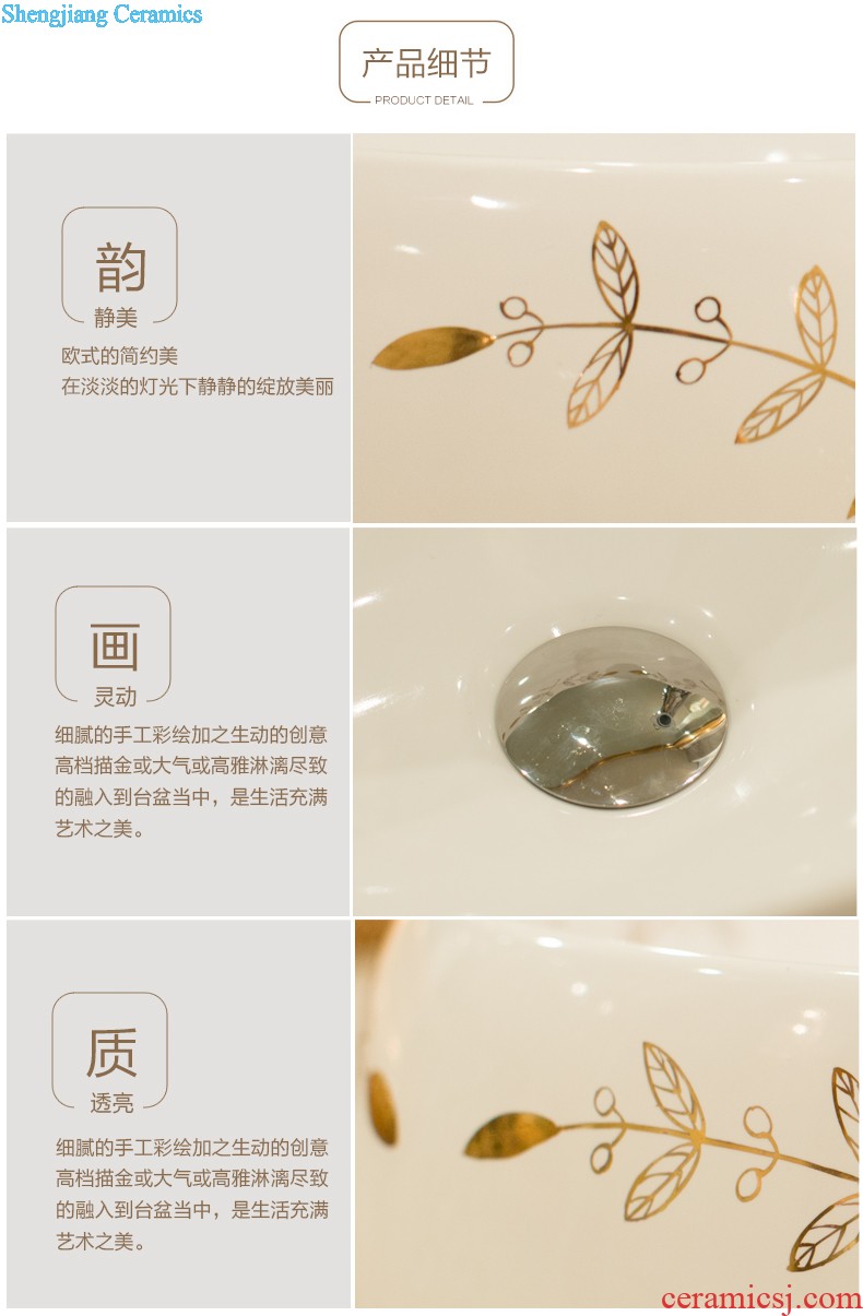 The package mail on bonsai, ceramic lavabo that defend bath lavatory basin art basin square delicate and charming rose