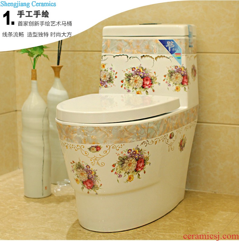 Koh larn, qi column basin sink lavatory pillar type ceramic floor bathroom sink LZ1147