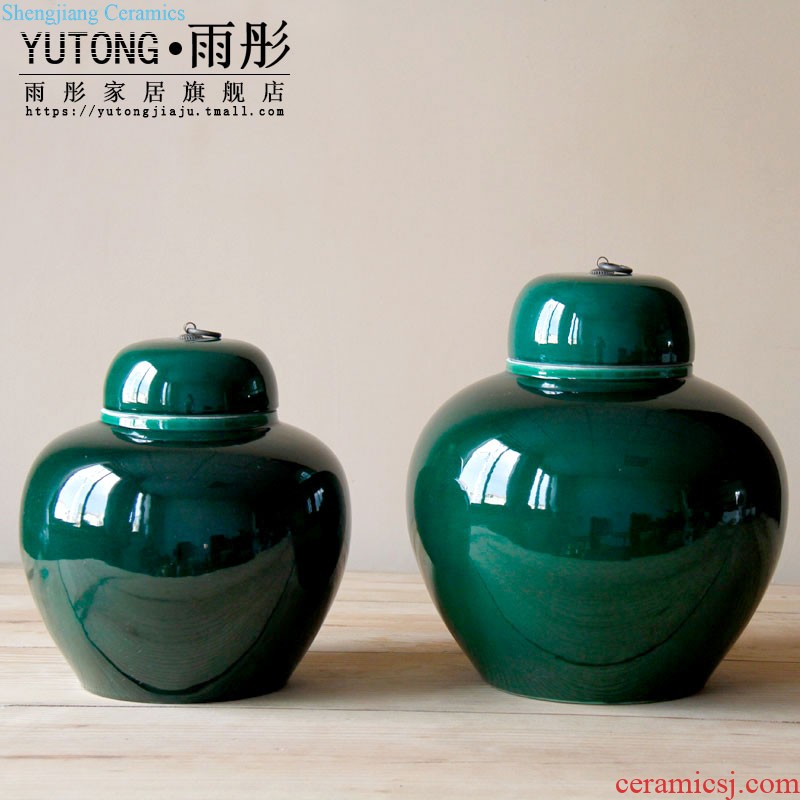 The rain tong home | jingdezhen ceramics dog shadow celadon dog dog sitting room adornment ornament household act the role ofing is tasted zodiac furnishing articles