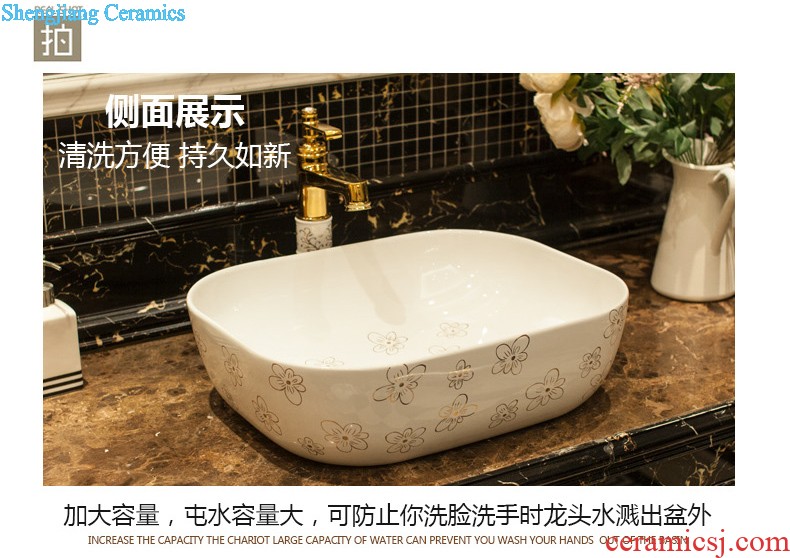 Koh larn, qi ceramic sanitary ware of toilet stage basin sink toilet lavatory basin hand movements