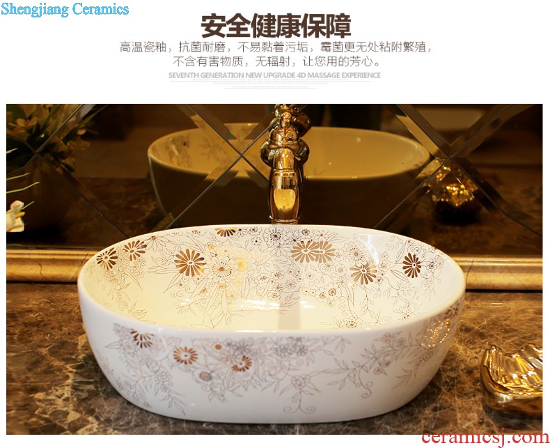 The package mail on bonsai, ceramic lavabo that defend bath lavatory basin art basin of flowers