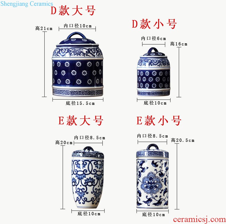 Rain tong home | jingdezhen ceramics powder enamel light drum decorative furnishing articles european-style home sitting room decoration porcelain