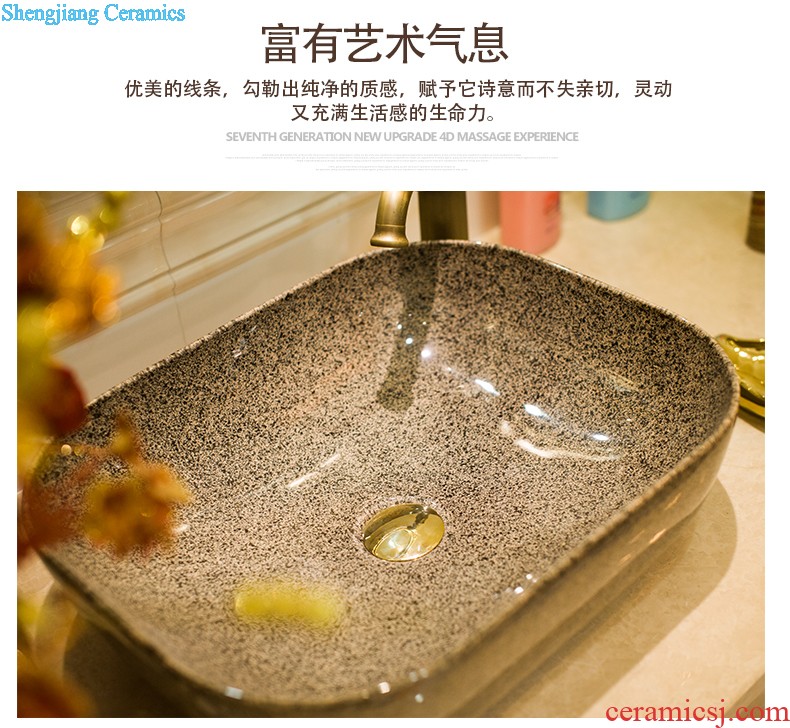 Koh larn, neat package mail Jingdezhen ceramic mop pool art basin Fangyuan T026 mop pool