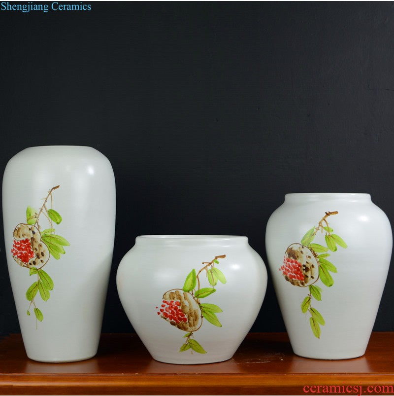 Jingdezhen ceramics creative hand-painted cheongsam blue and white porcelain vases, small wine sitting room adornment handicraft furnishing articles