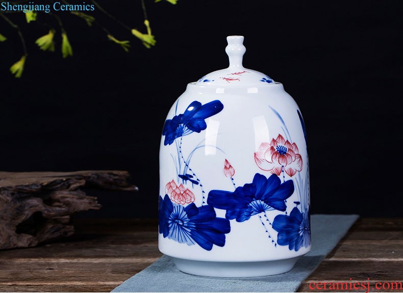 Hong xuan Jingdezhen ceramics The ancient philosophers figure shallow goldfish turtle narcissus basin creative home decoration in large tanks