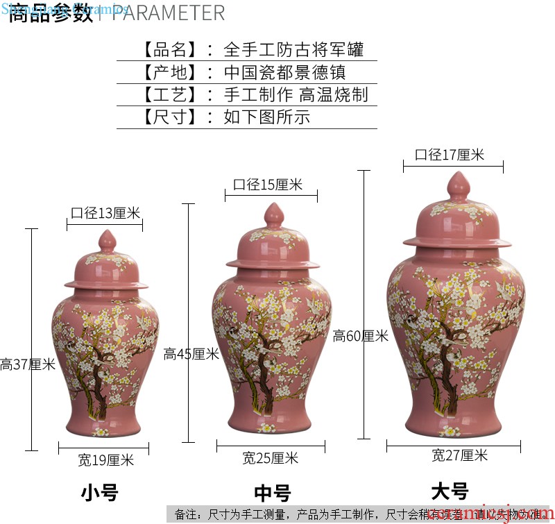 European ceramic vase furnishing articles sitting room flower POTS rich ancient frame American home wine household dry flower decoration