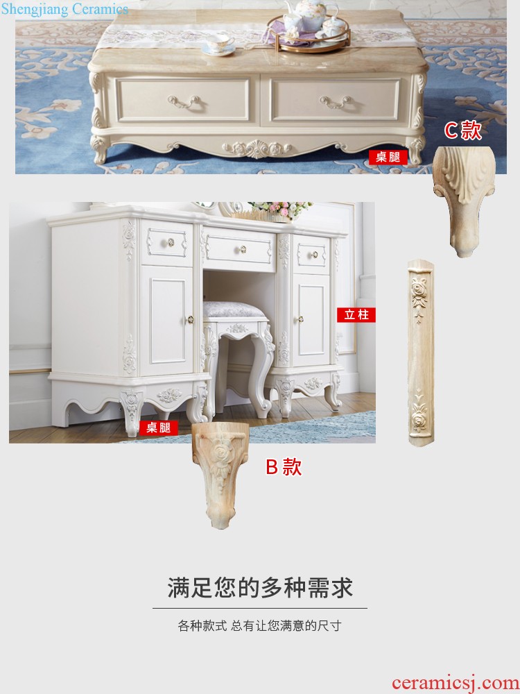 European-style solid wood carved flowers cupboard door heart long piece of furniture fittings dongyang woodcarving decorative decal background corner flower