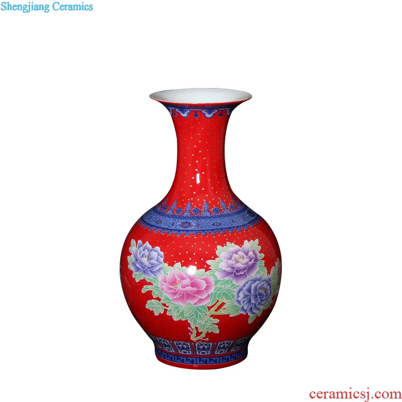 Aj45 jingdezhen ceramics of large vase furnishing articles rich lad admiralty bottles of the sitting room of Chinese style household furnishing articles