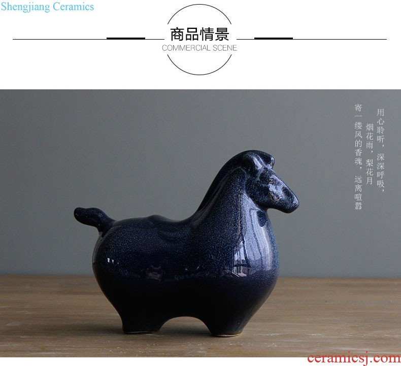 The rain tong household Jingdezhen ms manual variable glaze ceramic tea pot ceramic tea pot tea caddy