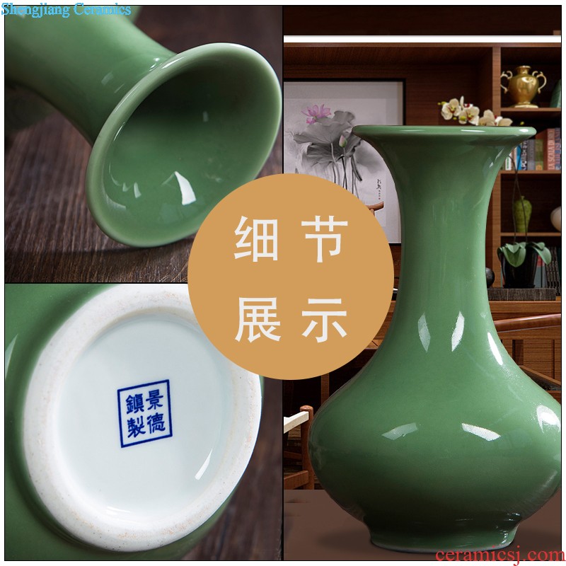 Jingdezhen ceramic hotel 173/living/furniture/garden decoration of large vase Modern furnishing articles decoration