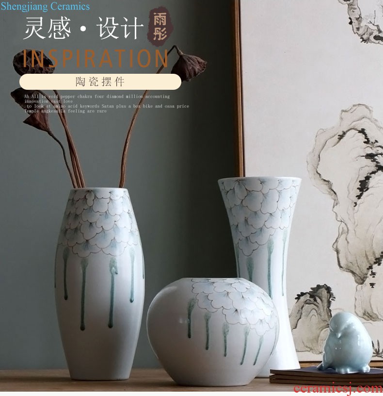 Ceramic chicken chicken manual prosperous modern furnishing articles furnishing articles TV ark living room a study of new Chinese style gifts