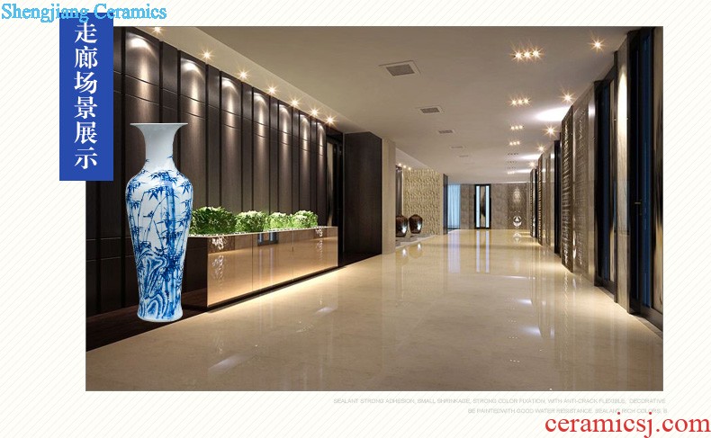 Jingdezhen ceramics China red every year more than the French vase wedding creative nnyy sitting room place decoration