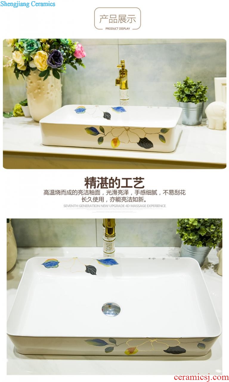 Koh larn, qi stage basin sink lavatory ceramic european-style bathroom art basin of the basin that wash a face