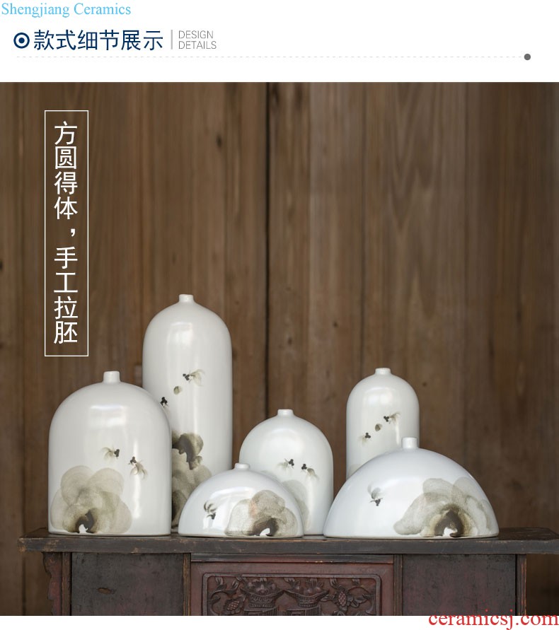 Jingdezhen ceramic sculpture Feng Wenxin blessing to the ceramic doll wedding bridal chamber adornment handicraft furnishing articles