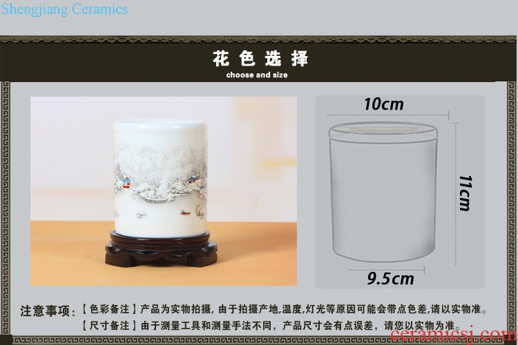 Jingdezhen ceramics China red large vases, flower arrangement home sitting room new adornment large-sized furnishing articles