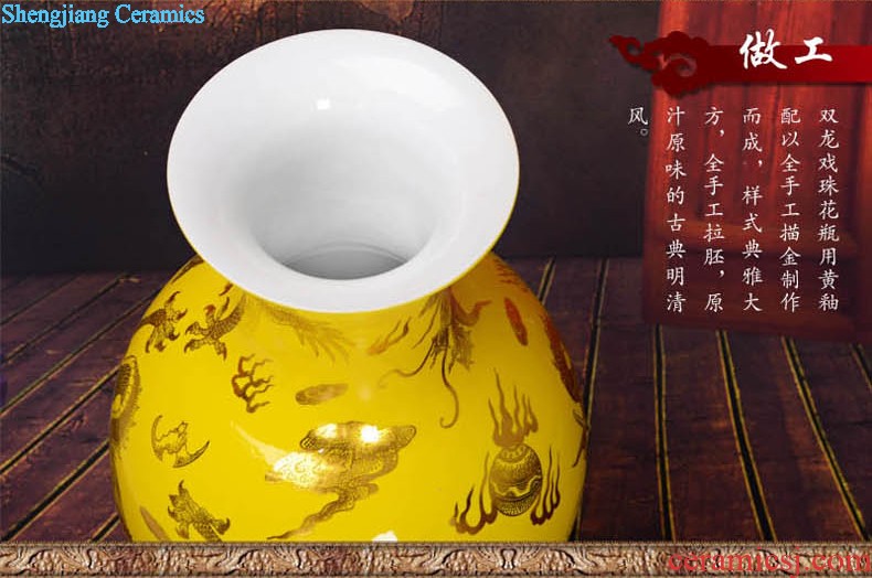 Jingdezhen ceramics hand-painted caddy seal storage jar pu-erh tea cake store receives the seventh, peulthai the tea cake tin of large size