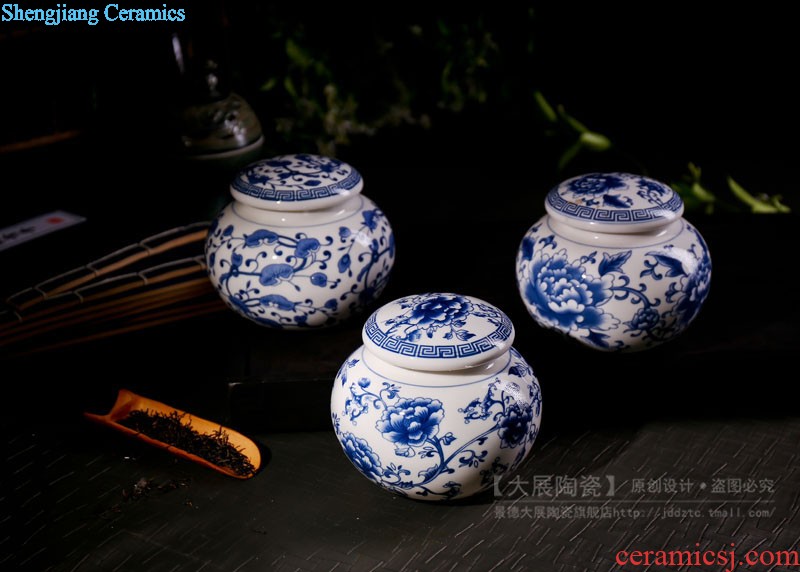 Ceramic tea pot large Seven bread puer tea POTS 12 tea cake tea and tea urn storage sealed cans