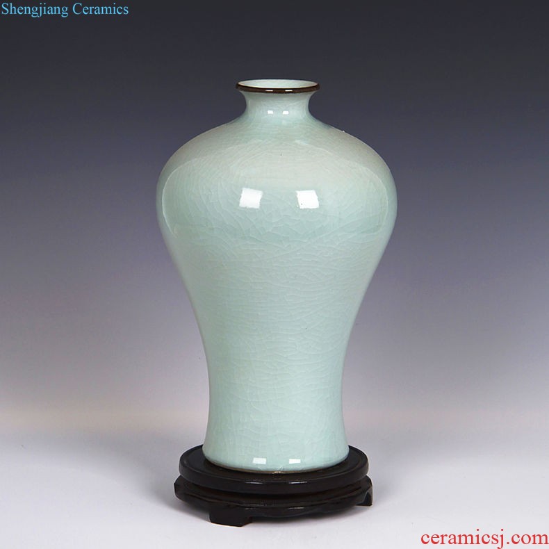 Hand draw blue and white porcelain, porcelain in jingdezhen ceramic vase new colorful ceramic vases, furnishing articles antique furniture