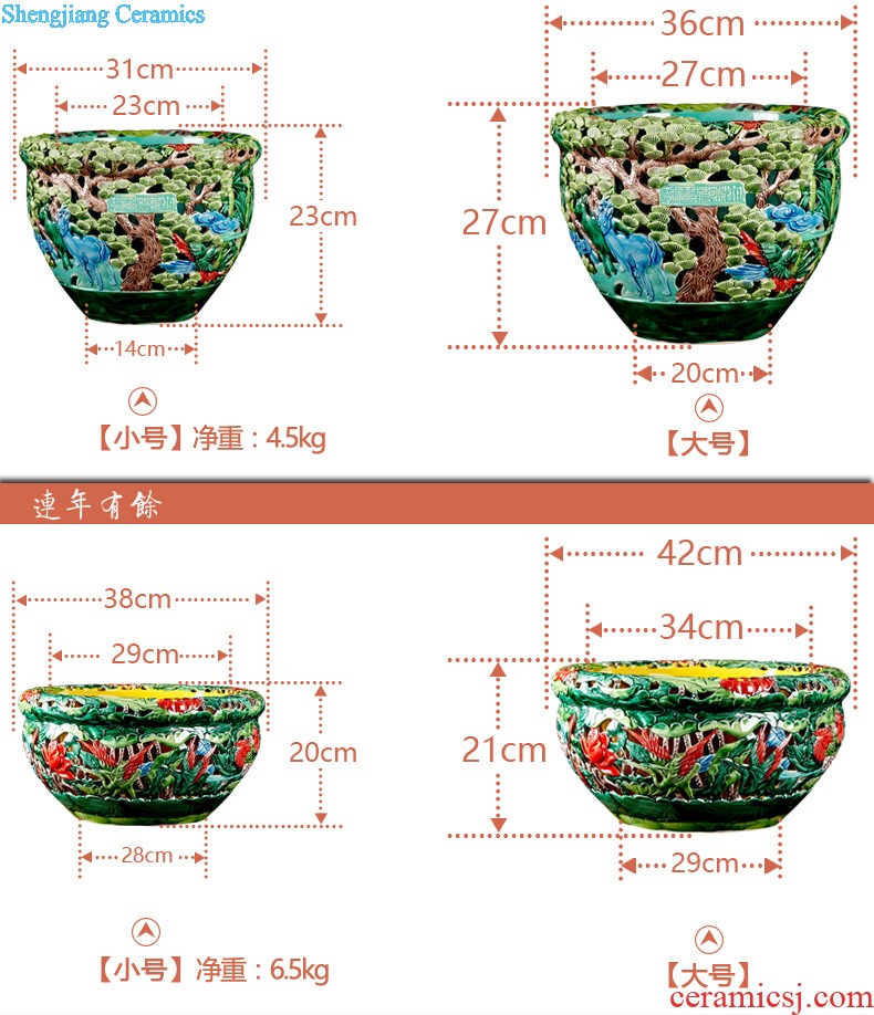 Imitation of qianlong archaize manual powder green ears vase home furnishing articles sitting room adornment jingdezhen ceramics arts and crafts