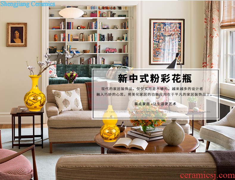 Jingdezhen ceramics of large vase very large hotel furnishing articles sitting room adornment opening gifts e139 villa