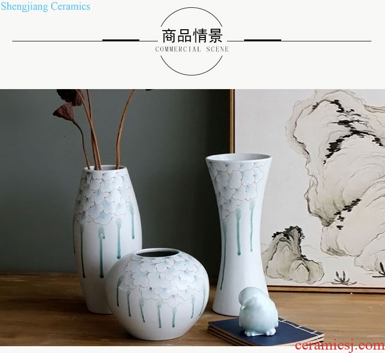 Ceramic chicken chicken manual prosperous modern furnishing articles furnishing articles TV ark living room a study of new Chinese style gifts