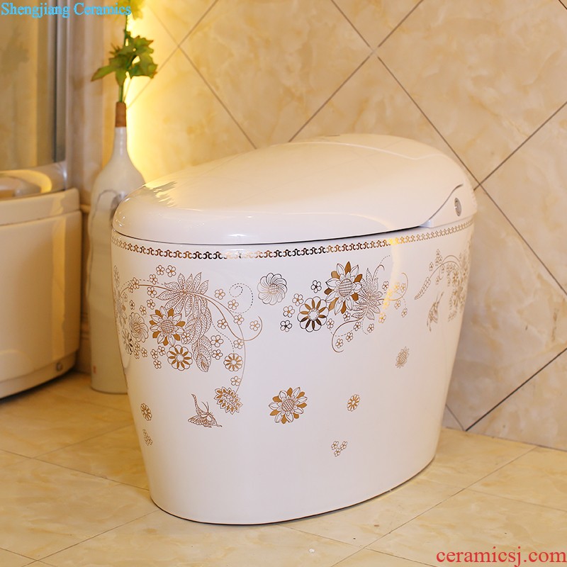 Koh larn, qi column basin ceramic lavabo basin floor balcony column type lavatory toilet a whole column