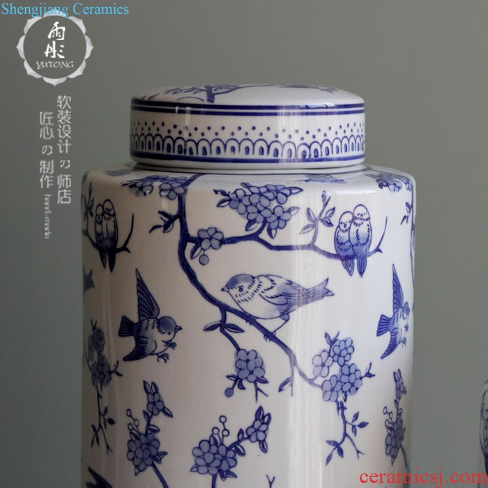 The rain tong home | shadow green craft porcelain of jingdezhen ceramics sitting room sex sounds monkey ceramic decorative furnishing articles