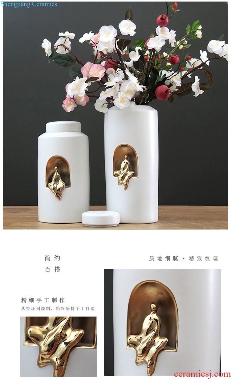 Zen ceramic furnishing articles manual sculpture of new Chinese style household soft outfit rich ancient frame between example porch decoration decoration