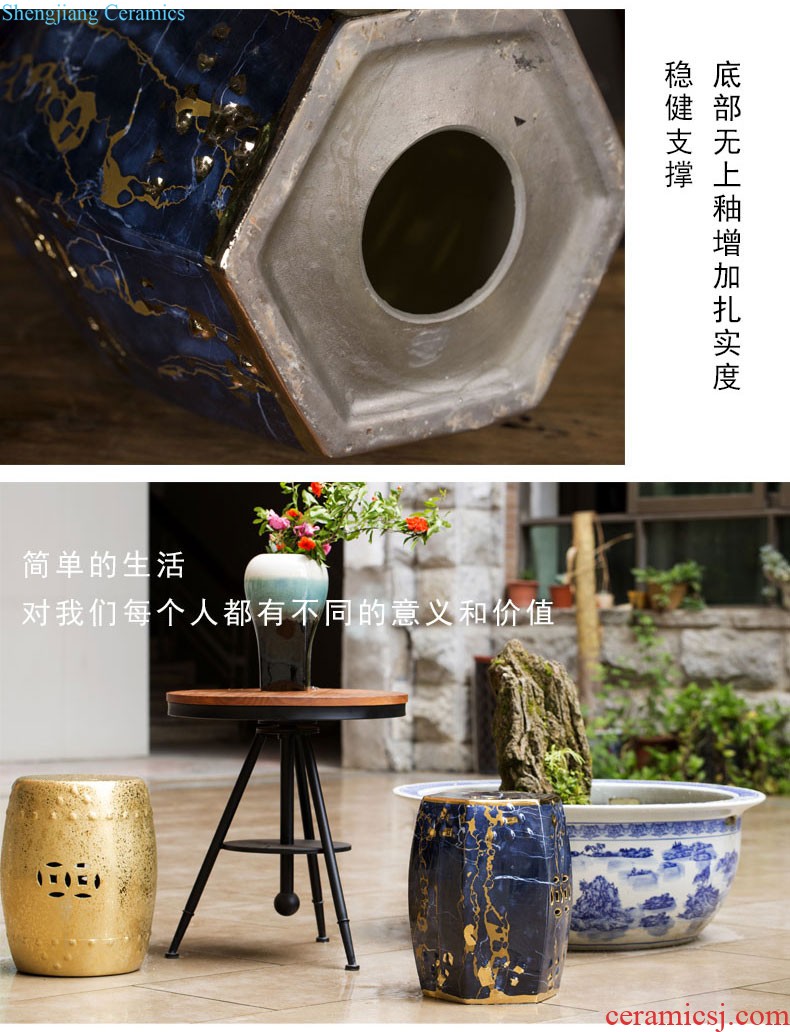 Ceramic furnishing articles hand-painted famille rose porcelain goo goo chicken chicken to chicken furnishing articles furnishing articles ceramics creative do old act the role ofing