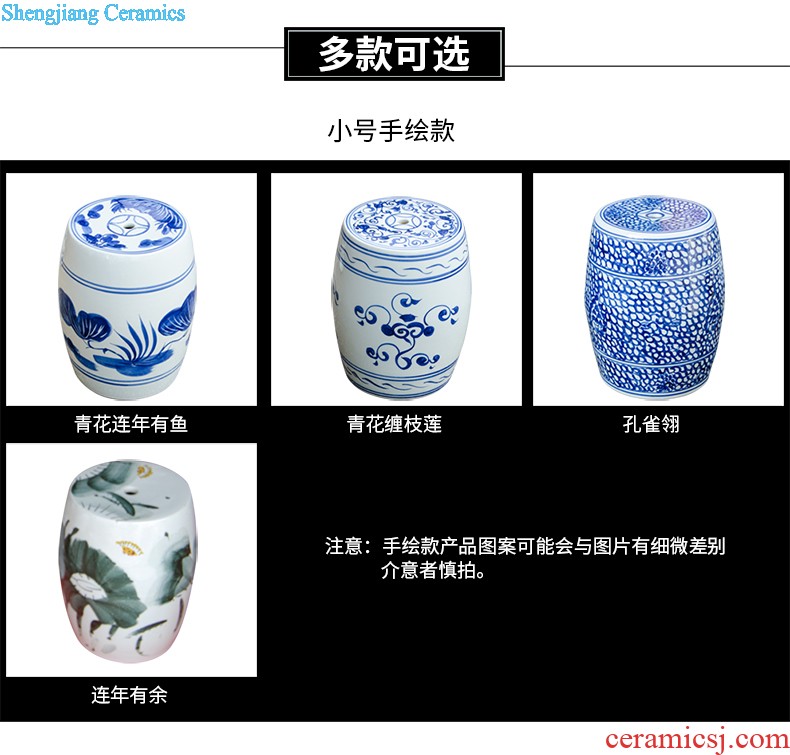 Jingdezhen ceramic masters hand draw much luck powder enamel vase Chinese classical home sitting room adornment is placed