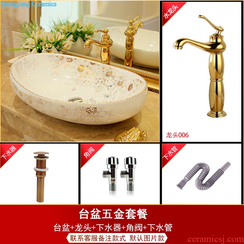 The package mail on bonsai, ceramic lavabo that defend bath lavatory basin art basin of flowers