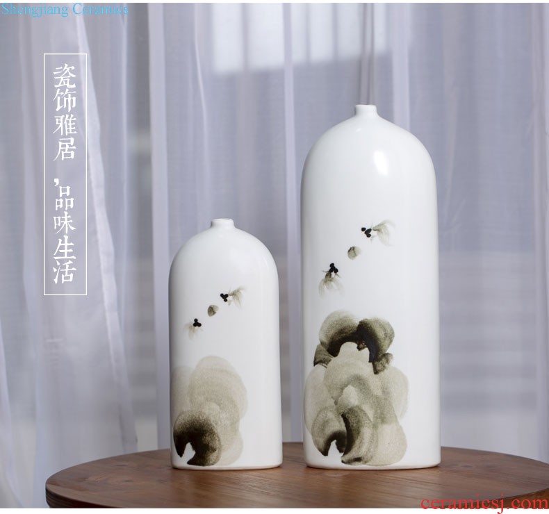 Jingdezhen ceramic sculpture Feng Wenxin blessing to the ceramic doll wedding bridal chamber adornment handicraft furnishing articles