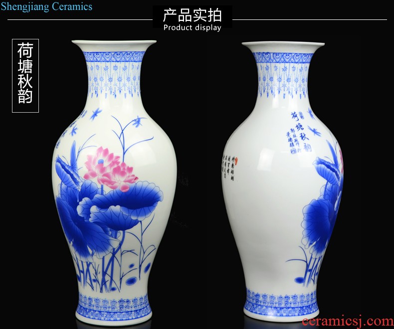 European contemporary and contracted vase furnishing articles sitting room dry flower arranging flowers home decoration ceramic flowers dancing orchid suits