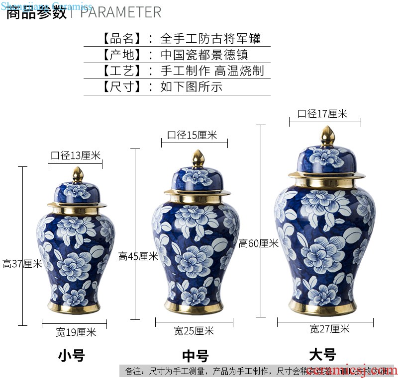 Jingdezhen ceramic European contracted floret bottle home sitting room all over the sky star hydroponic flower arrangement the flower adornment furnishing articles