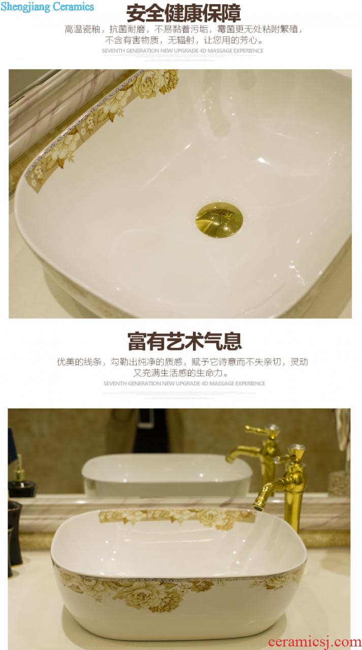 The package mail on bonsai, ceramic art basin elliptical A010 lavabo that defend bath lavatory basin