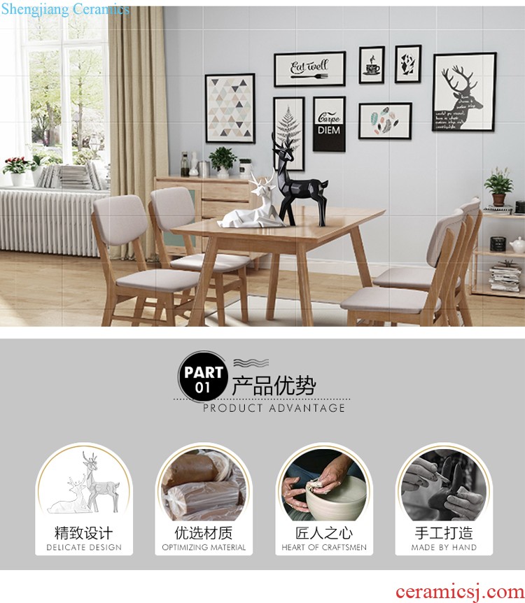 Mr Han mei Nordic creative household furnishing articles sitting room ark ceramic decoration wedding birthday gift decoration