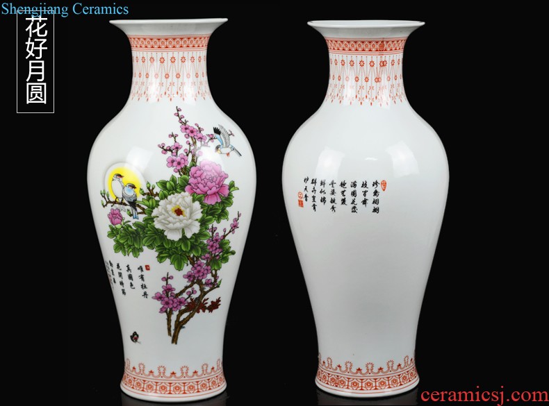 European contemporary and contracted vase furnishing articles sitting room dry flower arranging flowers home decoration ceramic flowers dancing orchid suits