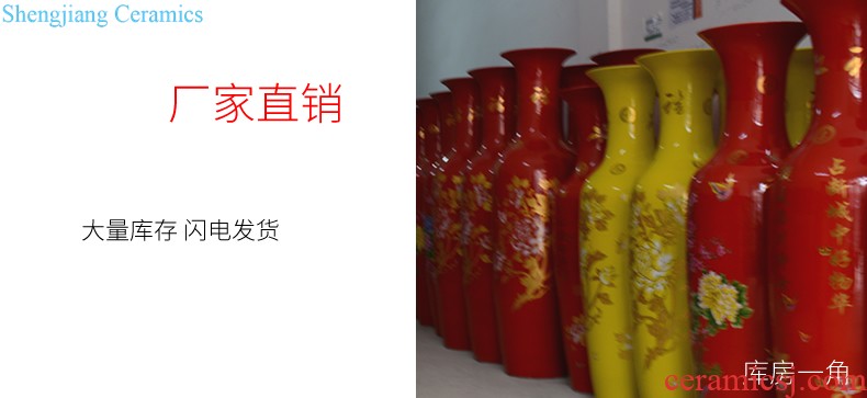 Jingdezhen ceramics The ancient philosophers large figure vase The ancient Chinese style living room TV ark furnishing articles home decoration