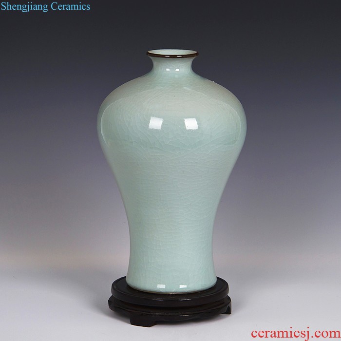 Hand draw blue and white porcelain, porcelain in jingdezhen ceramic vase new colorful ceramic vases, furnishing articles antique furniture