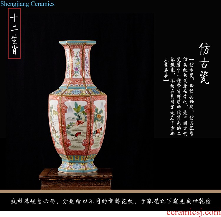 Archaize crack of jingdezhen ceramics glaze on basin tortoise cylinder fish tank water lily bowl lotus yg30