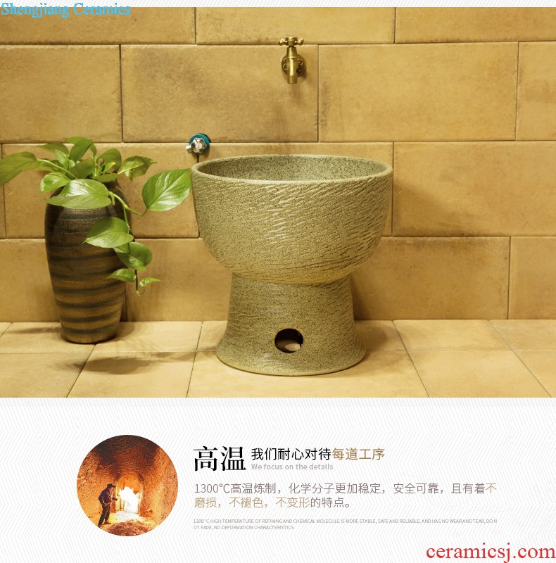 Jingdezhen American art square on the toilet lavabo lavatory basin basin on its best Mosaic plexus