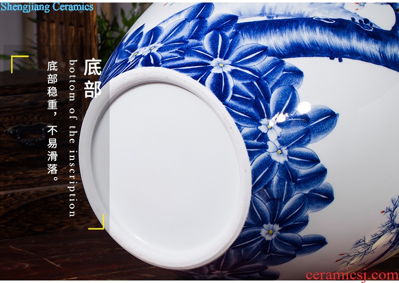 Archaize of jingdezhen ceramics powder enamel vase imitation qianlong year Chinese style classical Angle of the sitting room a few adornment furnishing articles