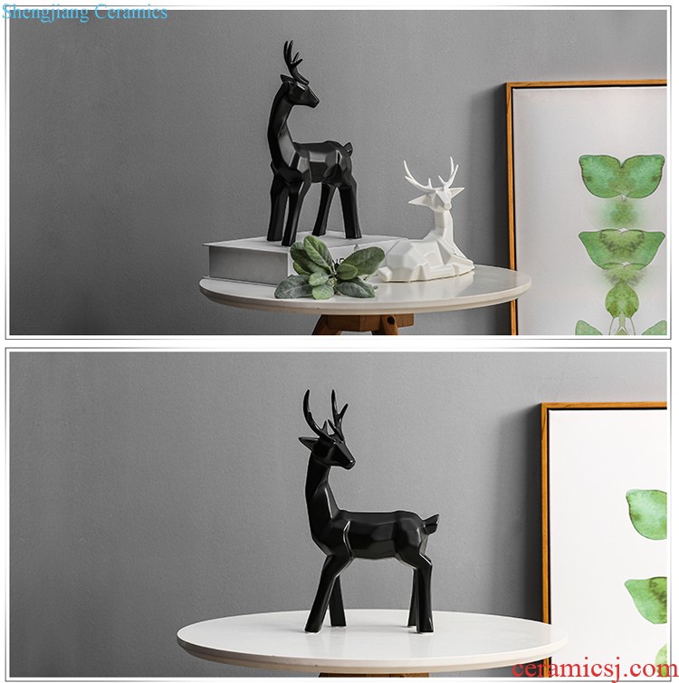 Mr Han mei Nordic creative household furnishing articles sitting room ark ceramic decoration wedding birthday gift decoration