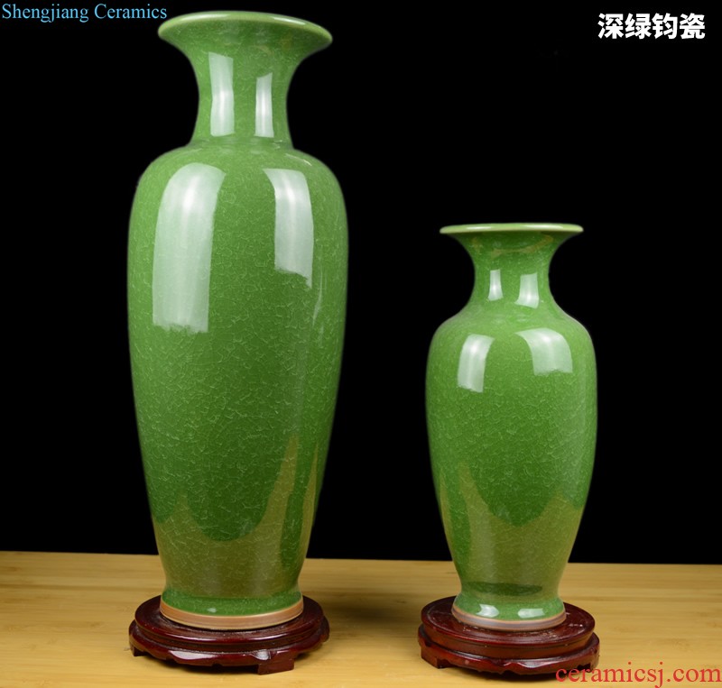 Jingdezhen ceramic vase floret bottle furnishing articles furnishing articles spending a sitting room porcelain home decoration crafts