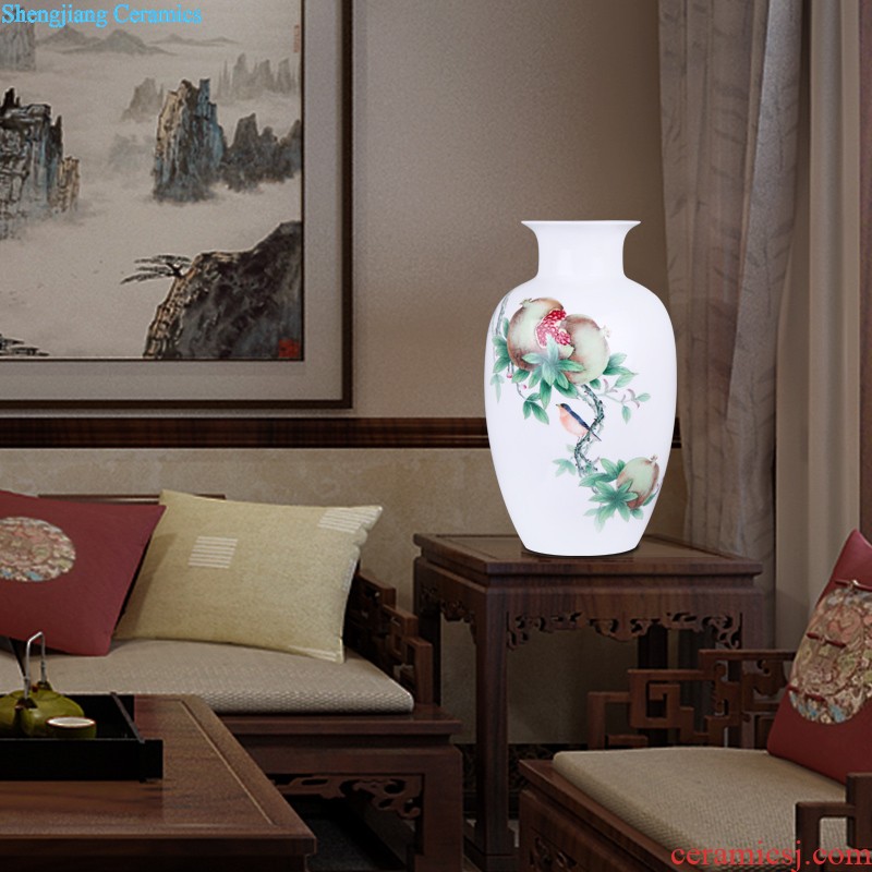 Jingdezhen ceramics lrene khe sanh autumn mood large vases, flower arrangement, the sitting room of Chinese style household decorative furnishing articles