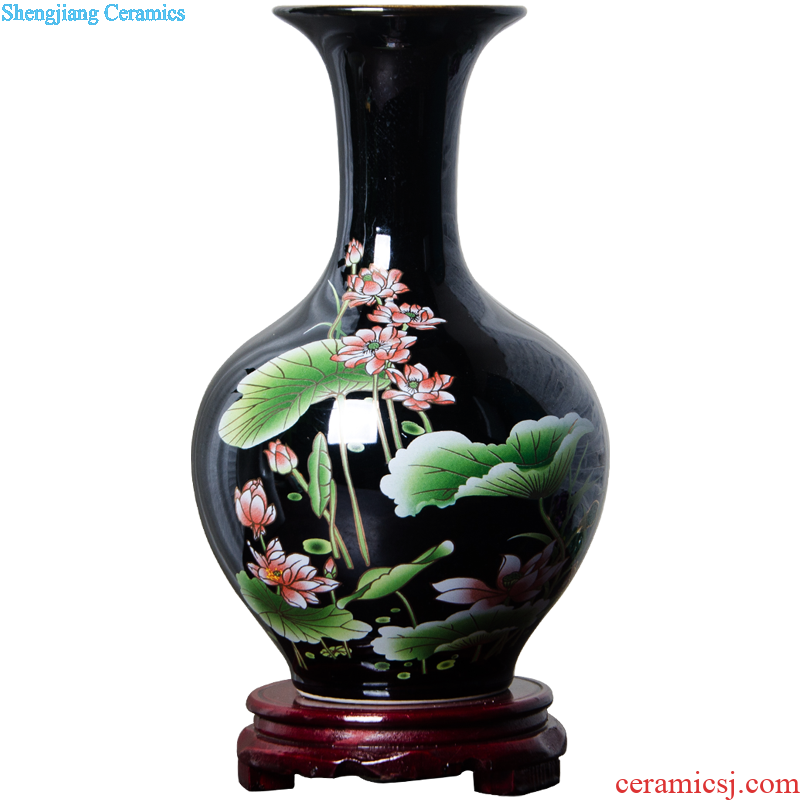 E190 jingdezhen ceramics for more than year after year of large vase household adornment handicraft furnishing articles large living room