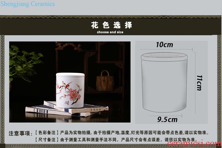 Jingdezhen ceramics China red large vases, flower arrangement home sitting room new adornment large-sized furnishing articles